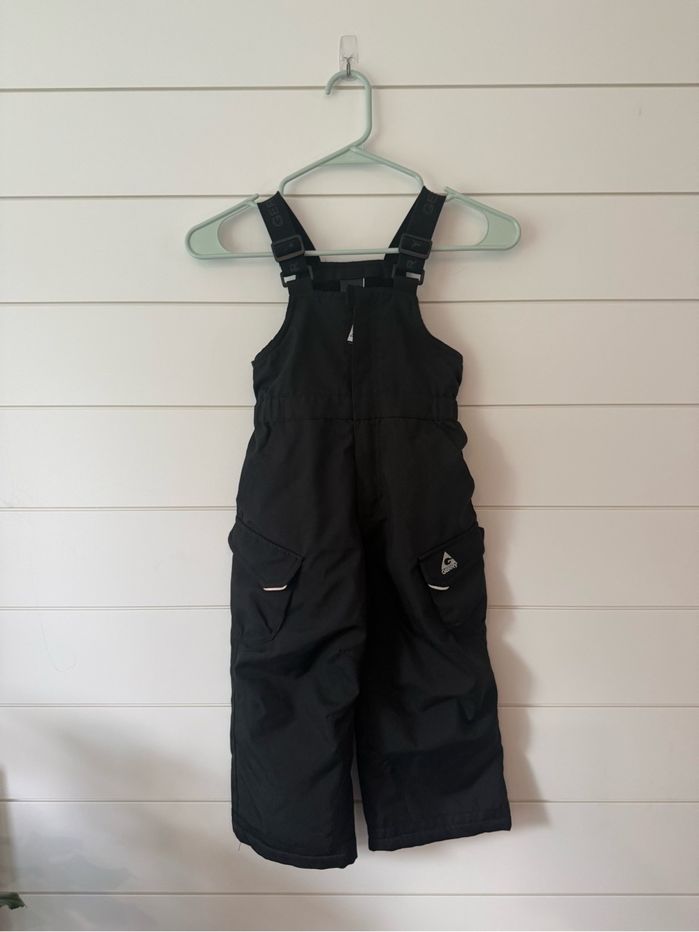 Kids Black Snow Bib Overalls - Brand: Gerry 3T